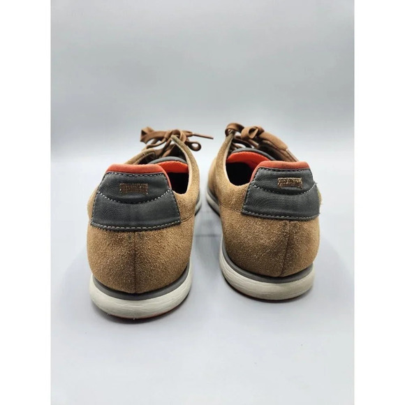 Camper Smith Brown Suede Formal Mens Shoes K100478-004 Size 44 / US 10.5 - Picture 4 of 10